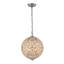 Luminaire suspendu sphère cristal -275566831