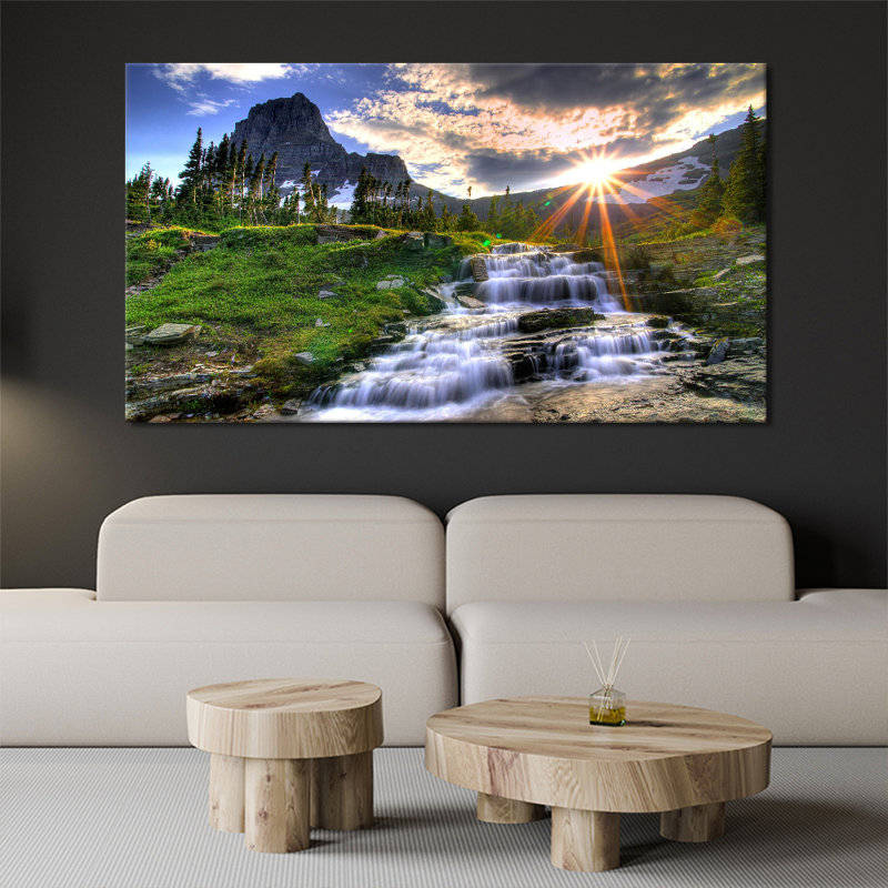 Irish Landscape - Wrapped Canvas Print, 61cm H x 110cm W