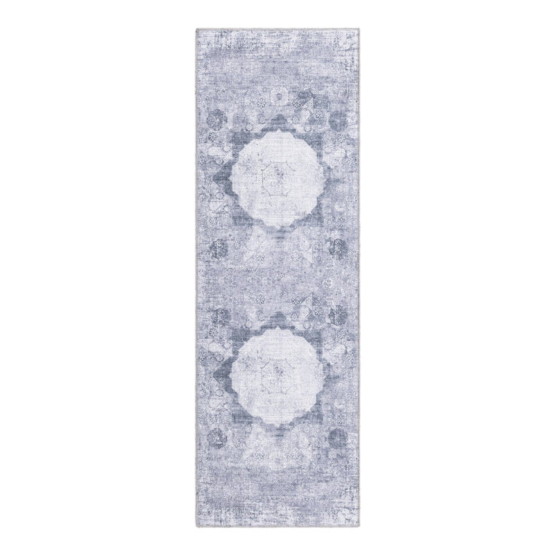 Floral Indoor Rug, Runner 2' x 6'