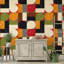 Arnel Geometric Midcentury Bauhaus Wallpaper