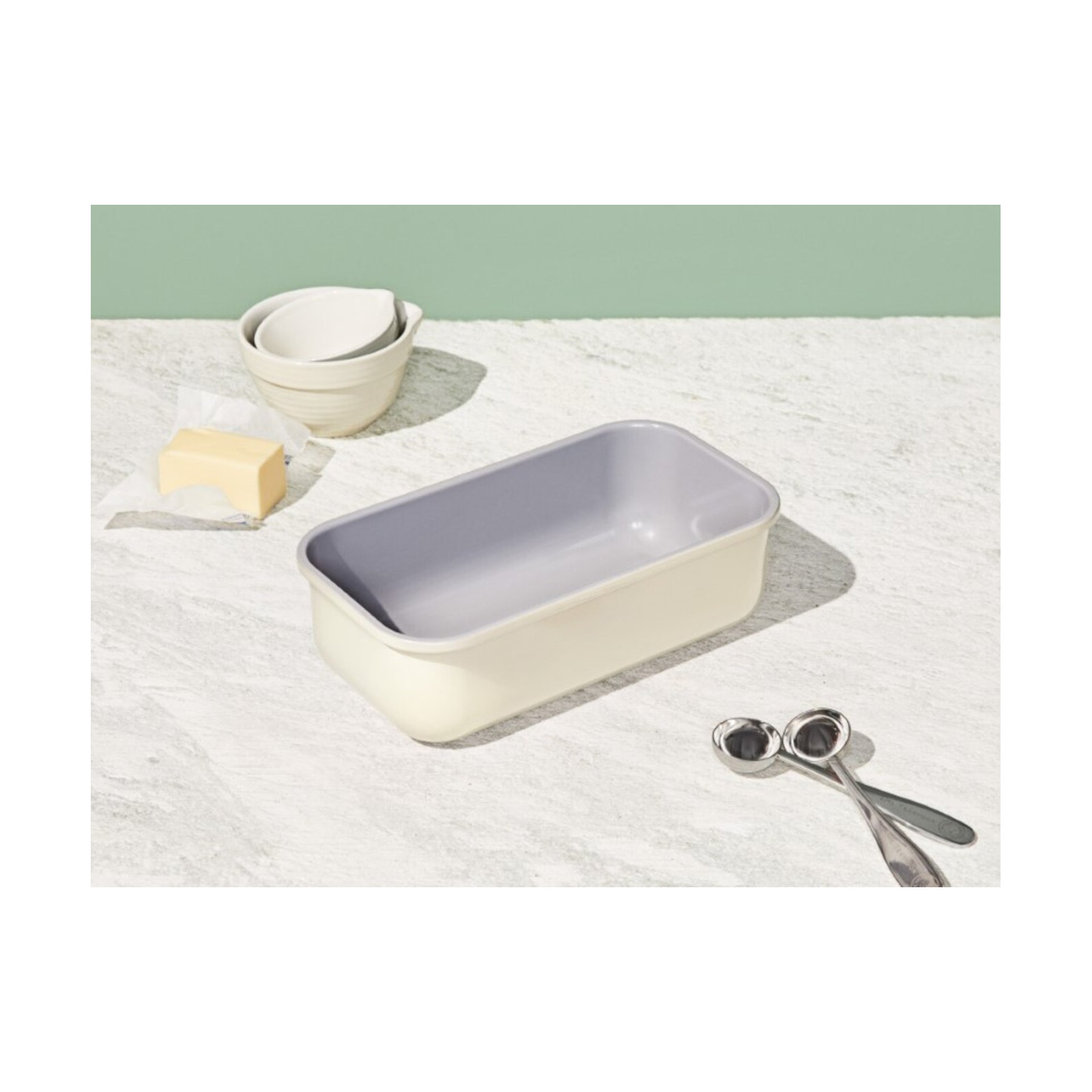 Caraway Nonstick Ceramic Loaf Pan, Cream