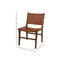 Chaise d'appoint en cuir véritable Markus-1595740653
