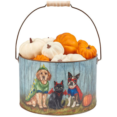 Primitives by Kathy Halloween Family Bucket