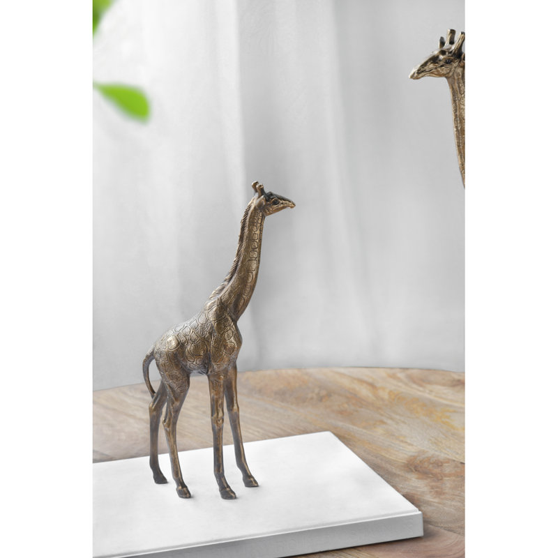 Statue statuette girafe 5,9 x 2,2 x 11,2 po, 11.2" H x 5.9" W x 2.2" D