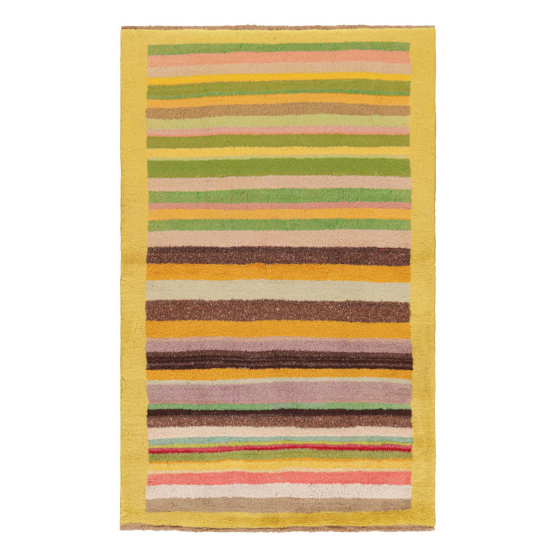 One-of-a-Kind 4'0x6'7 Hand Knotted Area Rug