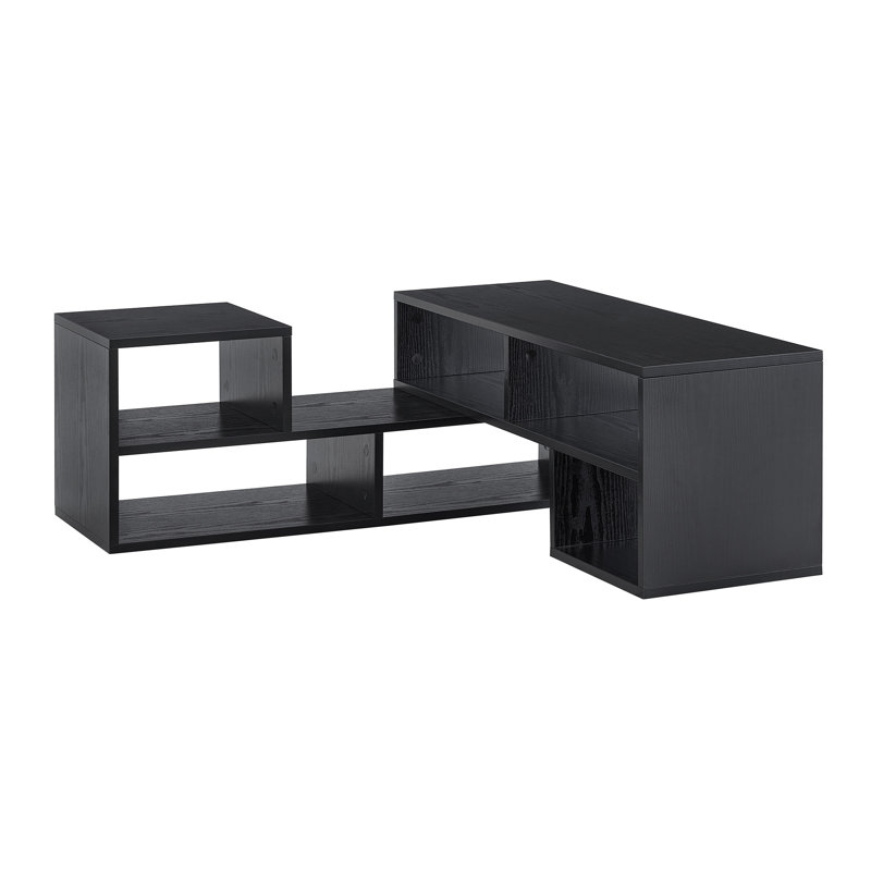 Meuble télé 13,39 po H, Black