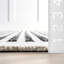 Adahlia Checkered Wool Area Rug-1696549703
