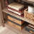 Library Base, Brown finish