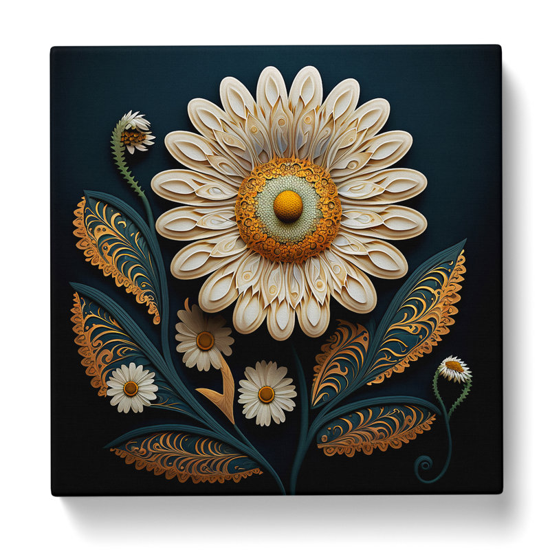 Daisy Paisley - No Frame Print