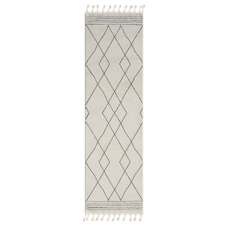 Luminary Tapis white Rug, Runner 80 x 250 cm
