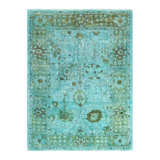 Overyed One-of-a-Kind Rectangle 4'9" X 6'3" Hand Knotted Area Rug