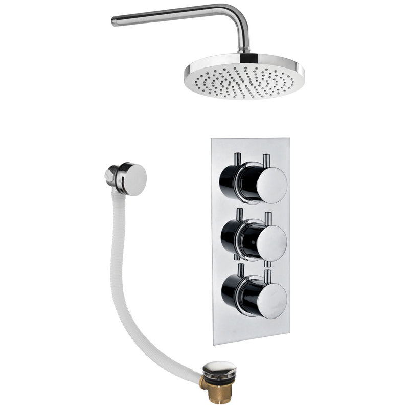  Thermostatic Shower with Fixed Shower Head