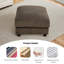 Repose-pieds modulaire convertible 37 po Corduroy-10112138