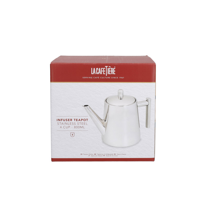 La Cafetière Stainless Steel No Pattern, 28.5