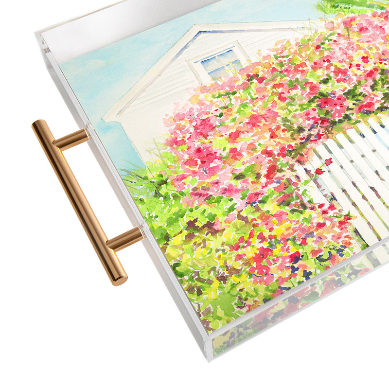 Laura Trevey Palm Beach Living Acrylic Tray