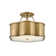 Chance 3-Light Semi-Flush Mount Ceiling Light w/ Etched Lens