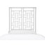 Ohana Low Profile Standard Bed-41656023-41656029