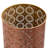 3 Piece Metal Tabletop Votive Holder Set