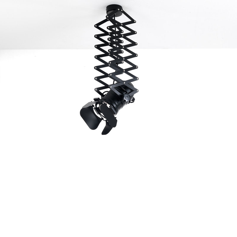 Pierce 1 - Light Unique/Statement Pendant, Black