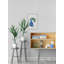 Blue Vase with White Orchids 1 Piece Single Picture Frame Painting-759500784