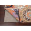Tapis unique brun / mauve / orange noué à la main 5 pi x 8 pi 5 po New Age