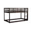 Lit mezzanine simple en bois massif Espace de rangement supplémentaire. Pour. Construire. Assemblage facile avec du bois. Maximisez l'accès à la chambre à coucher. Et attrayant. Trousse fournie-414722805