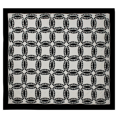 Couverture 100% coton Antique Black Burr
