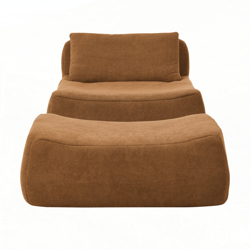 Sofas, Orange Chenille