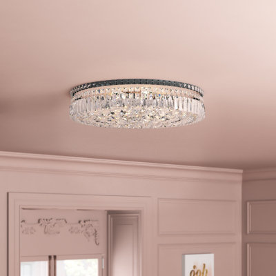 Arlette Crystal Flush Mount