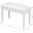 Leather-Top Piano Bench With Storage, 29.5"X13.8"X19"-1721098100