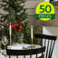 Unscented Taper Candle-369711041