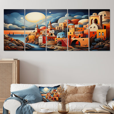 Judaïsme sépharade «Heritage I - Judaism», ensemble de 5 pièces d'art mural
