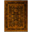 Overdyed Hand-Knotted Wool Modern-Contemporary Gold Area Rug 9' 1" x 12' 0"