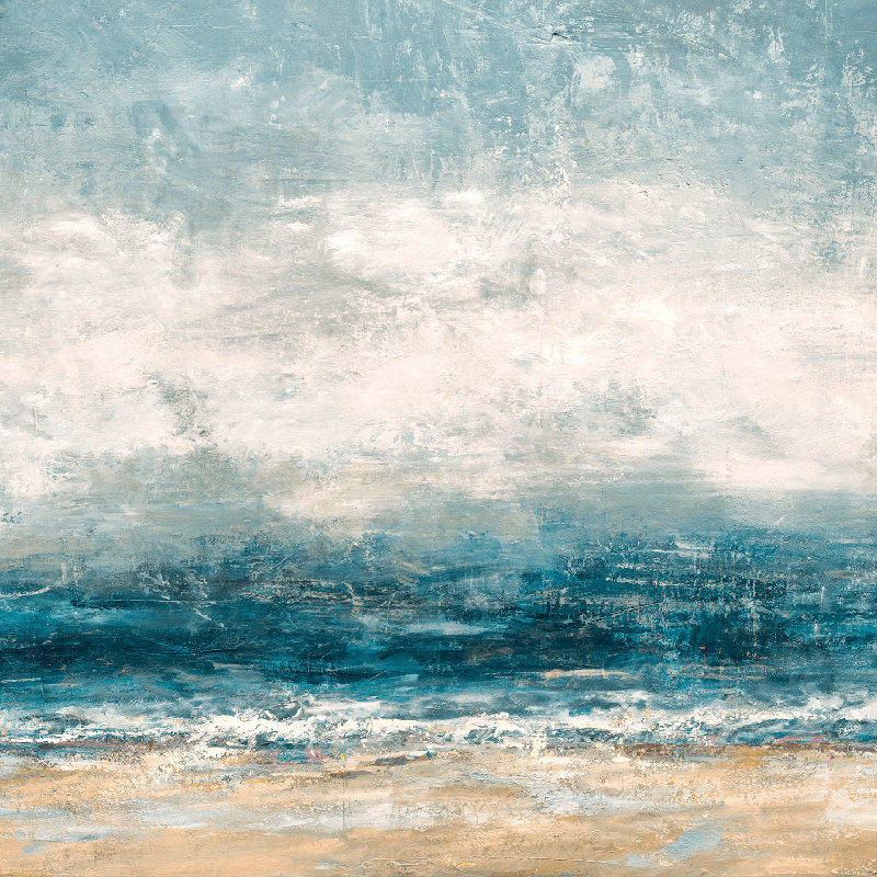 John Beard CollectionS Sand & Sun On Giclee Canvas Hand Embellished Art, Unframed, 24" H x 24" W x 2" D