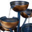 Zinc Metal Multi Level Cups Fountain