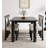 French-style retro rectangular solid wood dining table-110651889