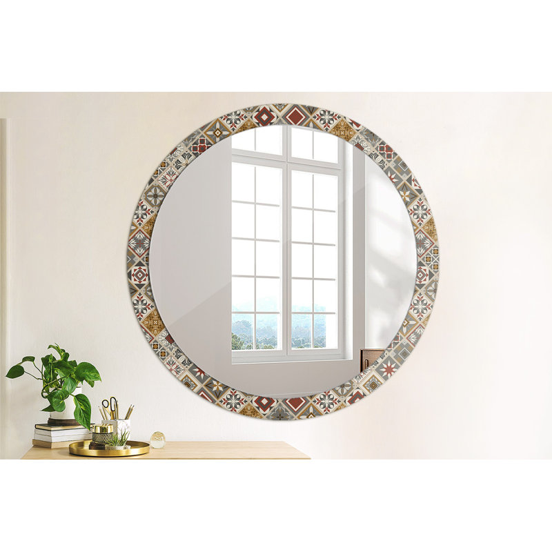 Huldar Glass Flat Wall Mirror
