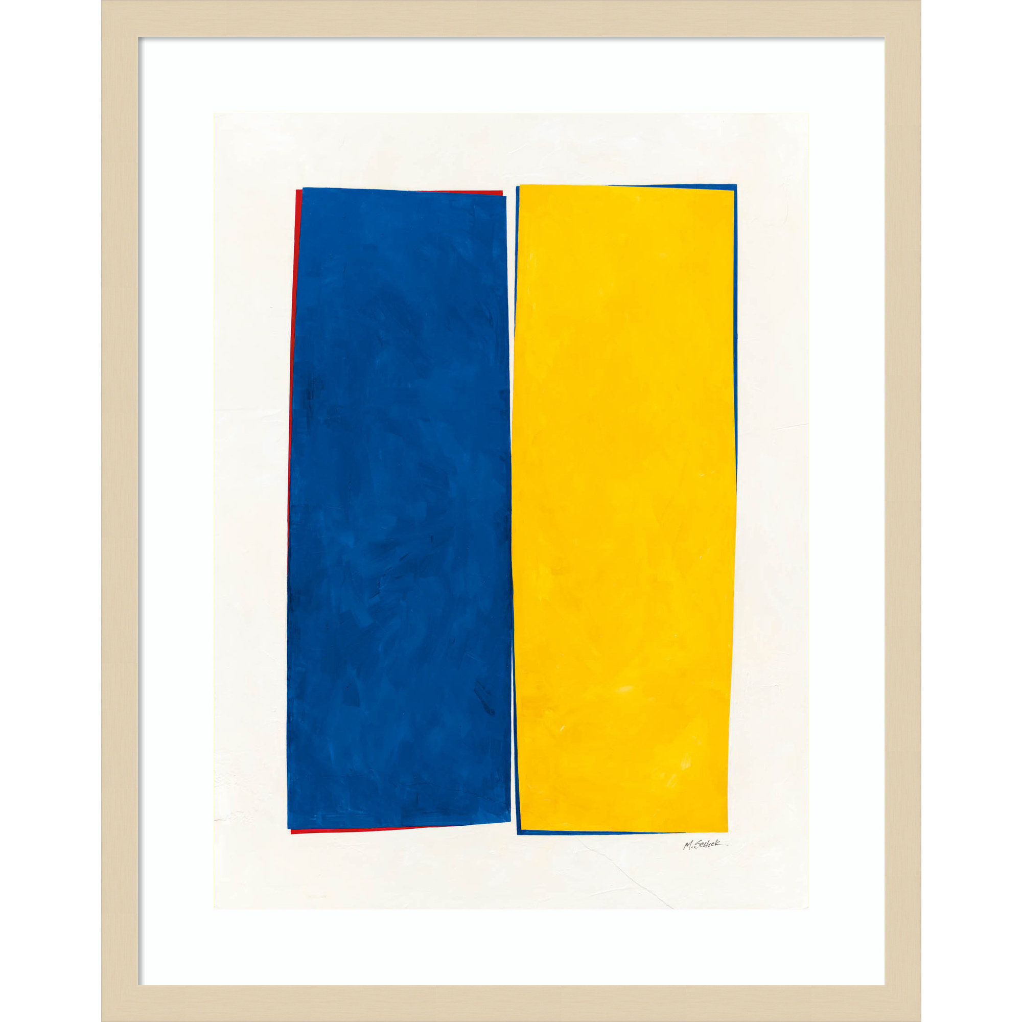Monolithic I Wood Framed Wall Art Print, 25" H x 20" W, Brown Framed