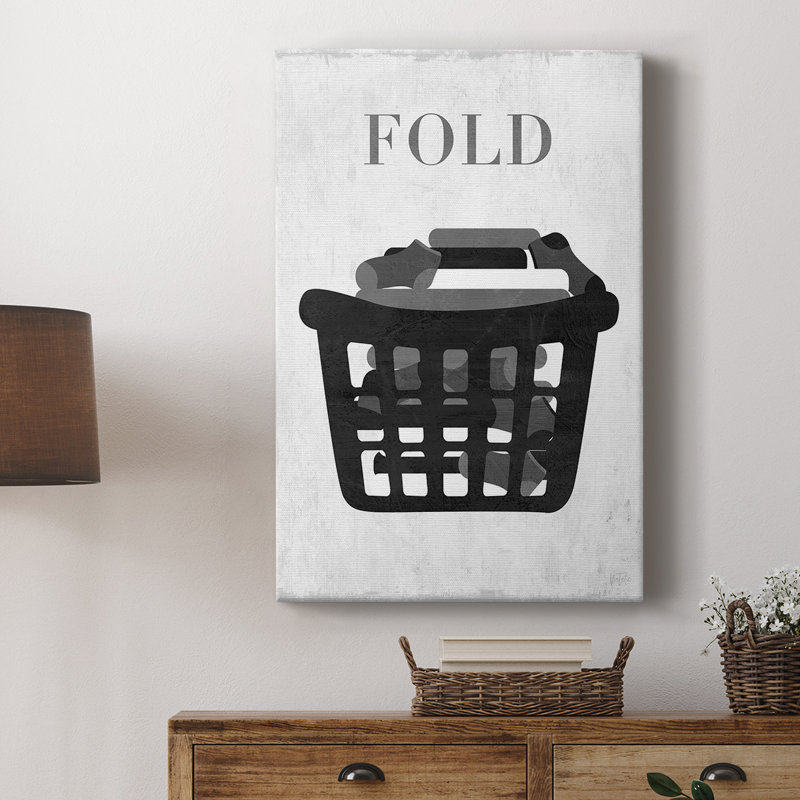 Fold -Custom Wrapped Gallery Cavas, 18" H x 12" W