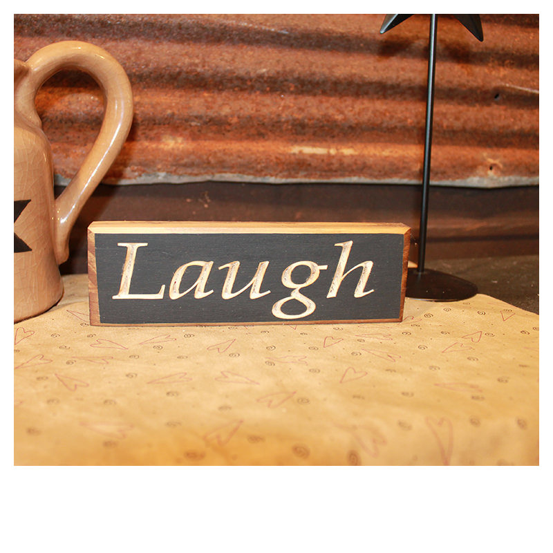 Hosley Text & Numbers Letter Block, Black