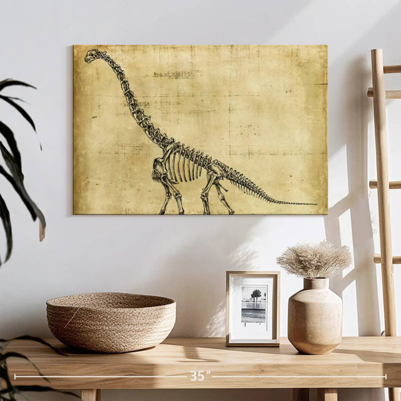 Brampt Brachiosaurus Study, 16" H x 24" W