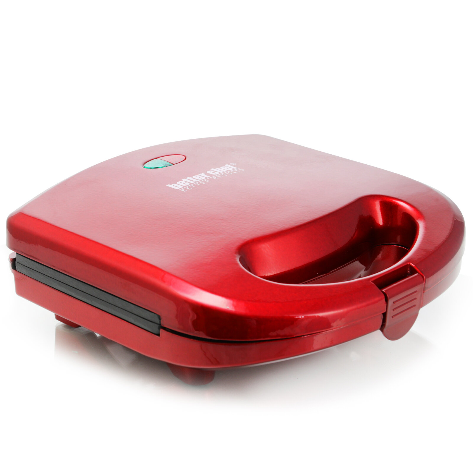 Chefman Portable Sandwich Maker, Compact, Nonstick, Electric Omelet Maker,  Panini Press, Pocket Sandwich Press, and Quesadilla Maker, with Indicator