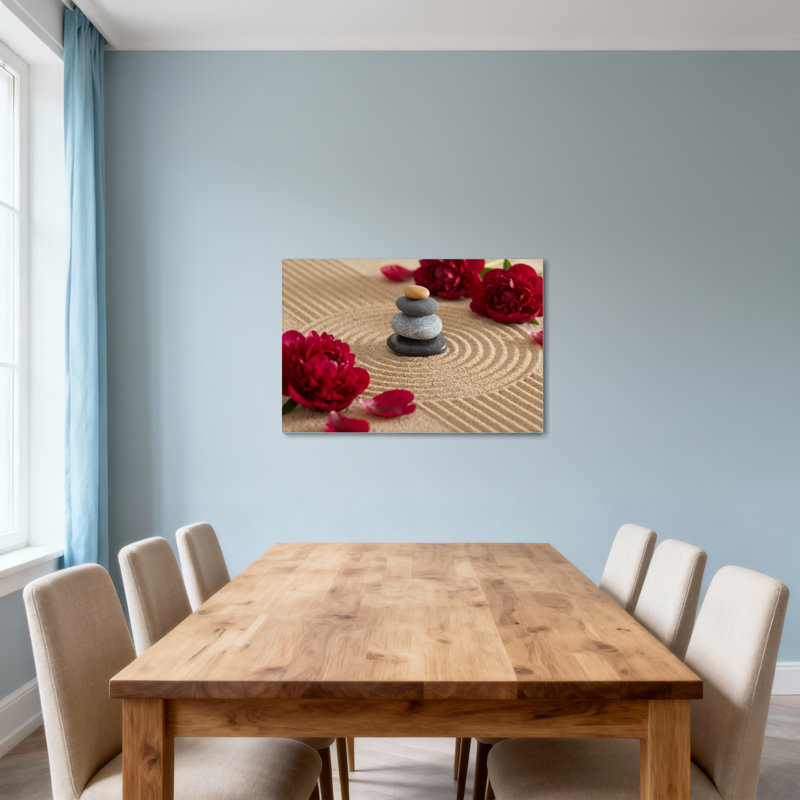 Motif zen de pierres Fashion Garden, H 12 po x l 18 po