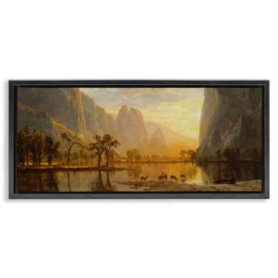 Peinture classique de Yosemite Valley