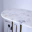 Gustav 122cm Marble Top Console Table