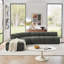 Canapé modulaire moderne avec repose-pieds réglable-129225540