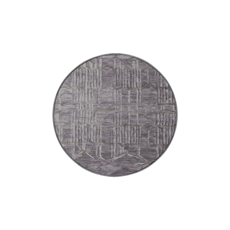 Silky Soft Plush Pink Area Rug, Round 3'