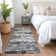 Premium Machine Washable Prisco Black Rug