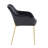 Cyr 19'' H Velvet Upholstered Armchair-1608608091-1608608095