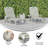 Ayleah Commercial Grade Outdoor Adjustable Lounge Chair with Cupholder-1293854590-1330953864